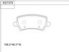 ASIMCO KD7379 Brake Pad Set, disc brake